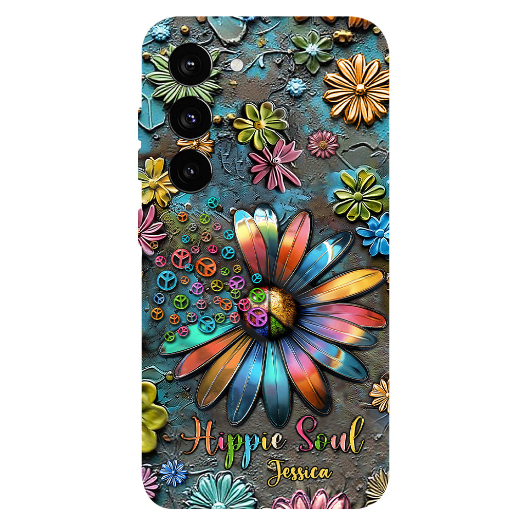 Hippie Soul - Personalized Hippie Full Print Phone Case