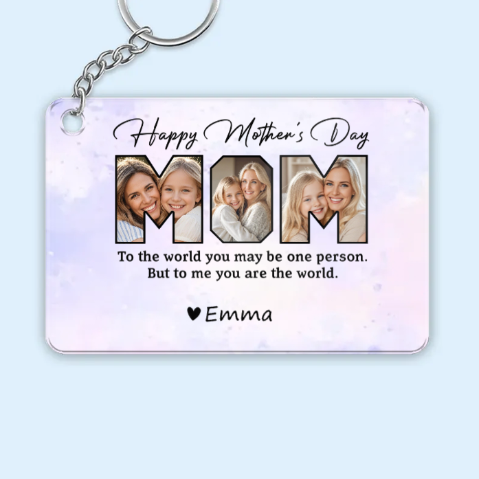 Customized Mother's Day Photo Mug – Personalized Ceramic Cup