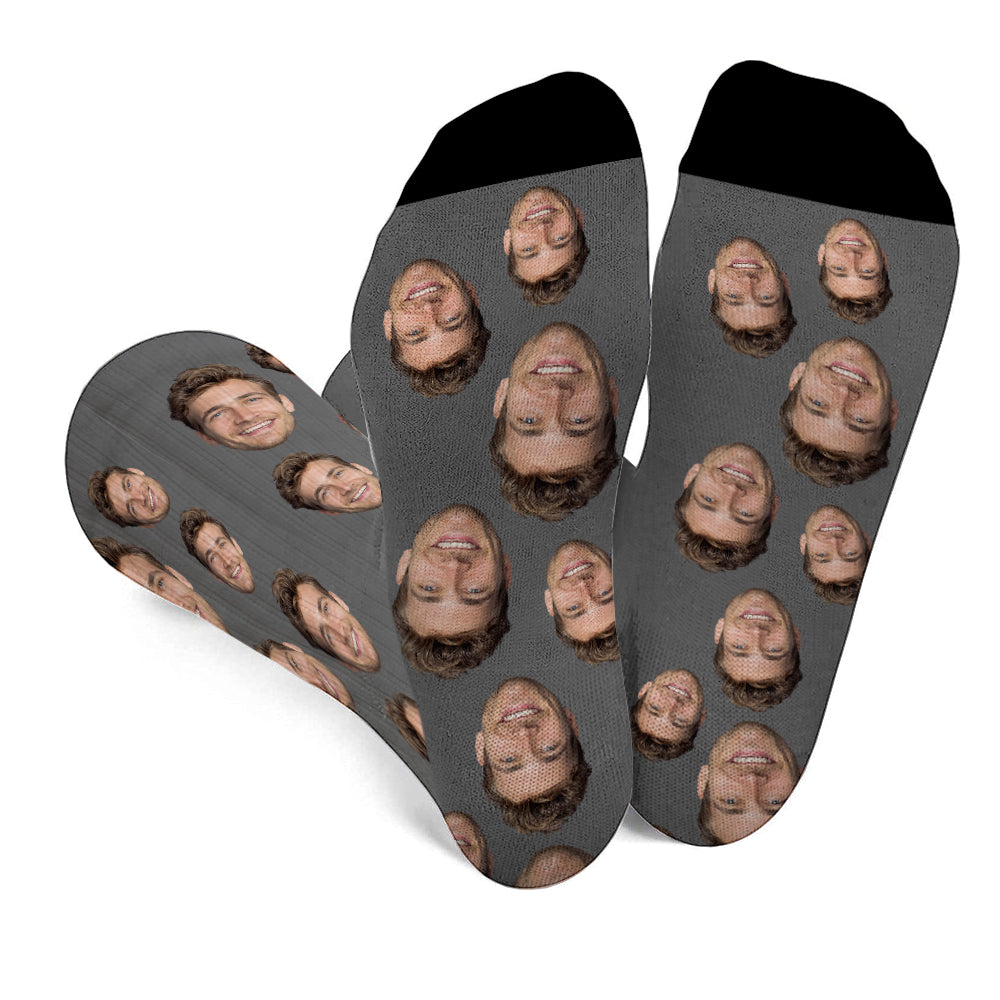 Custom Face - Personalized Uncle Socks