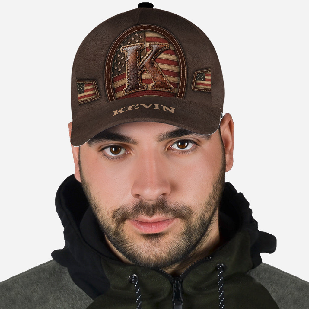 Initial Gift For Him, Husband, Dad... - Personalized Classic Cap
