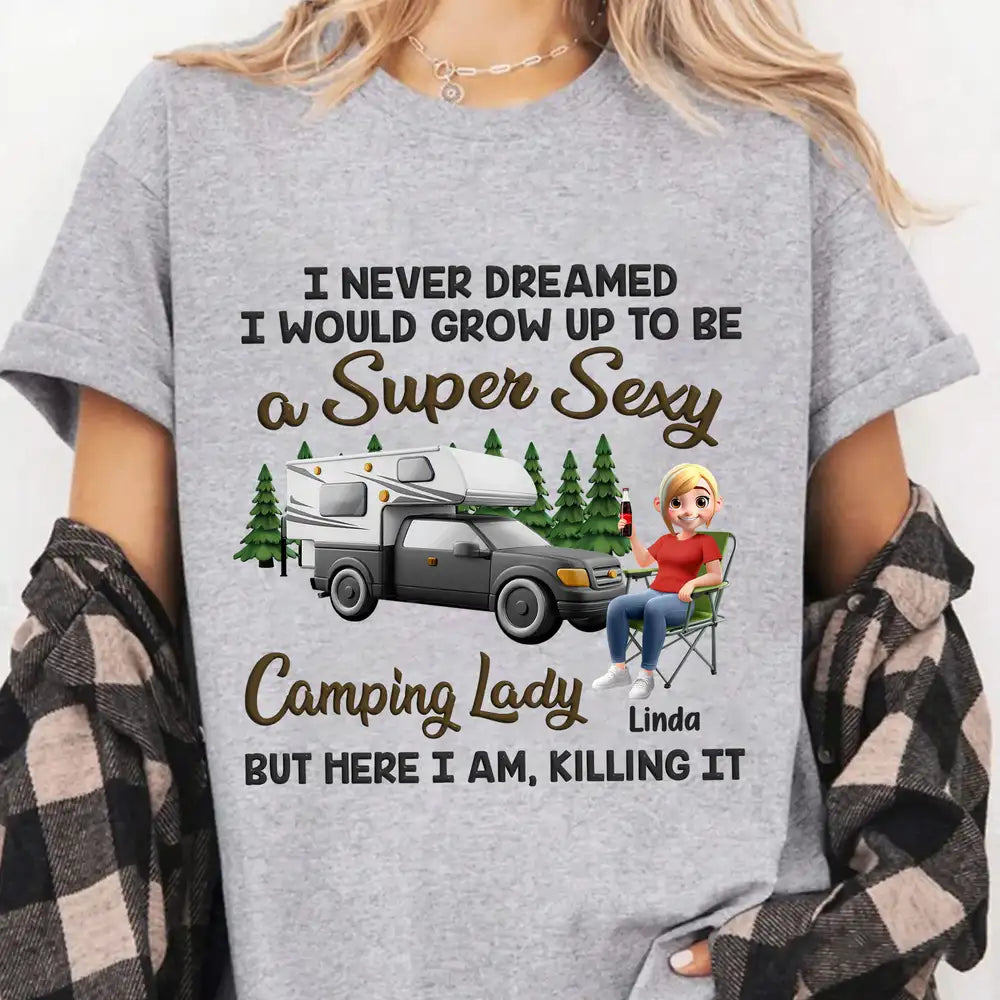 Women's Personalized Classic Tee for RV Camping Life