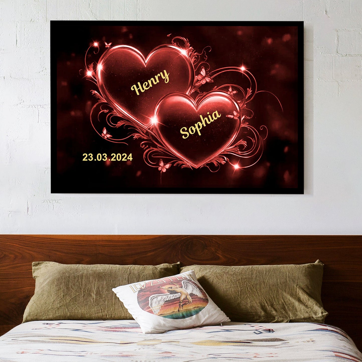 Personalized Poster - Custom Couple Art, The Perfect Gift for Him or Her, Celebrate Your Love with a Beautiful Portrait