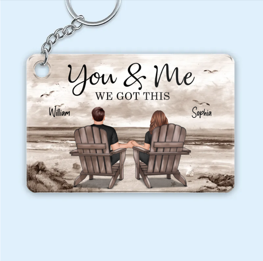 Personalized Seaside Memories Gift - Mug, Canvas, Pillow, Wallet Card for Him & Her