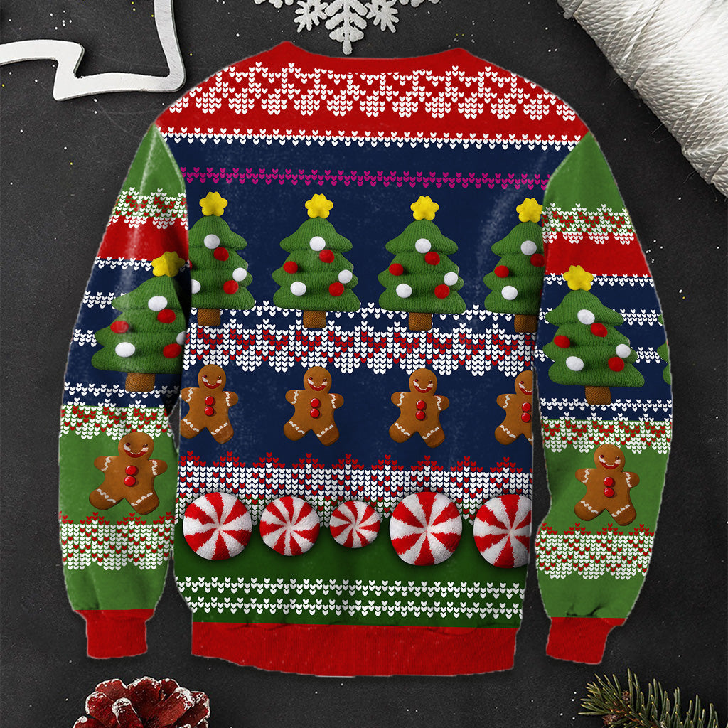 GInger Jailhouse - Personalized Family Ugly Sweater