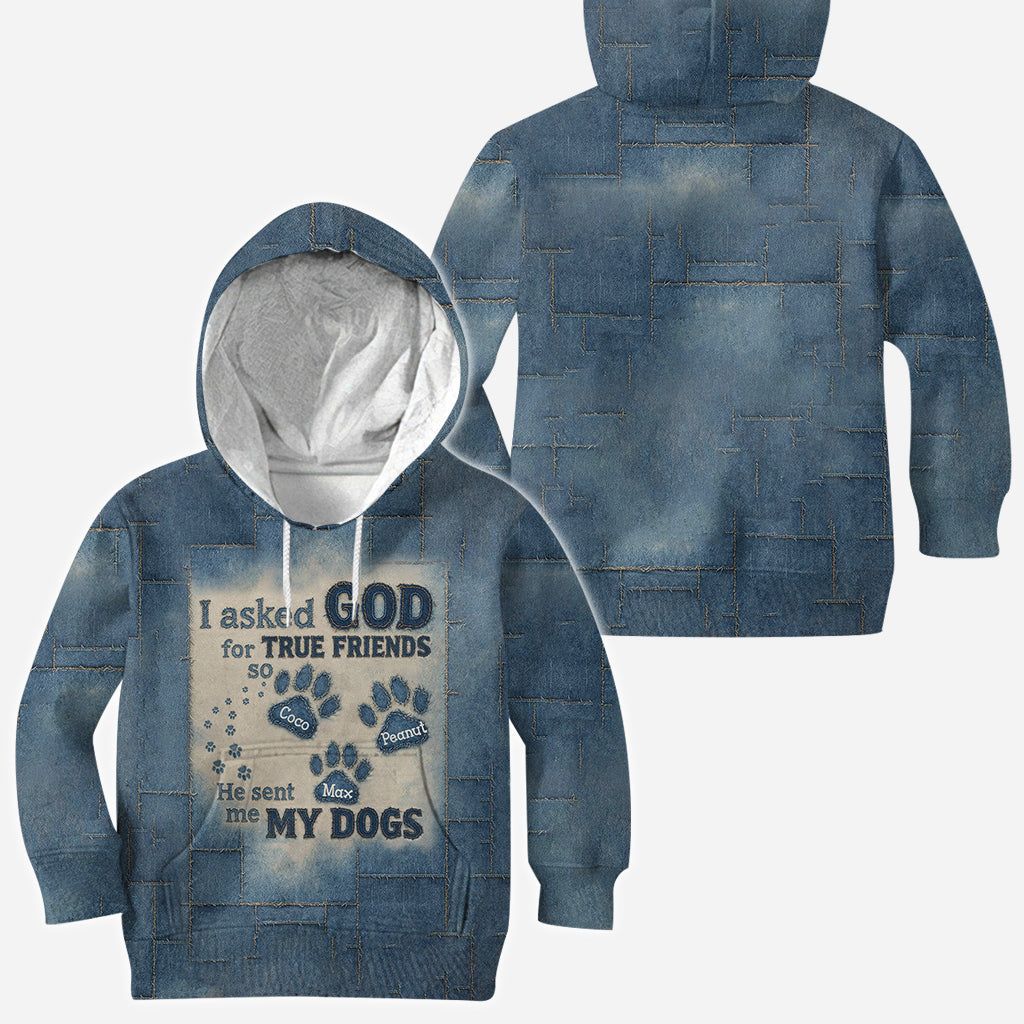 A True Friend - Personalized Dog All Over Shirt