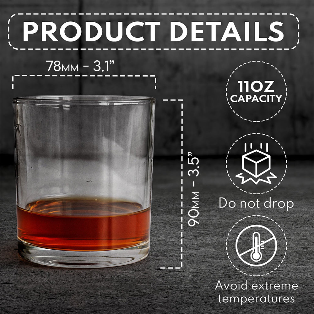 Alphabet Initial For Whiskey, Bourbon... Lovers - Personalized Whisky Whiskey Glass