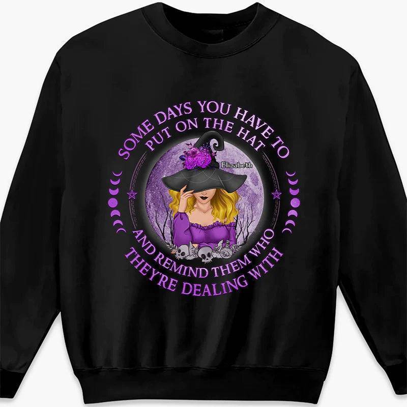 Princesses Be A Witch - Personalized Custom T-shirt, Hoodie, Sweatshirt - Halloween Gift For Witches, Yourself