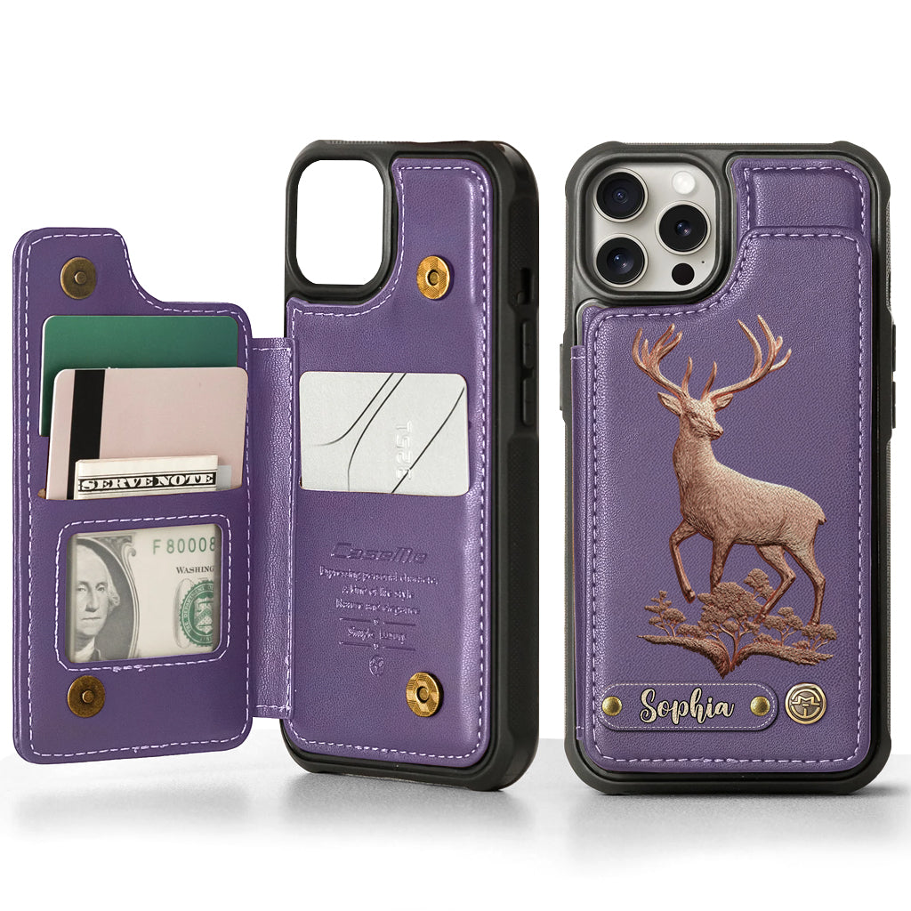 Country Girl - Personalized Hunting Wallet Phone Case
