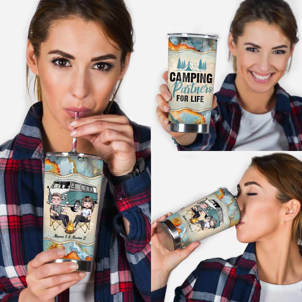 I Haven't Been Everywhere But It's On My List - Personalized Camping Tumbler