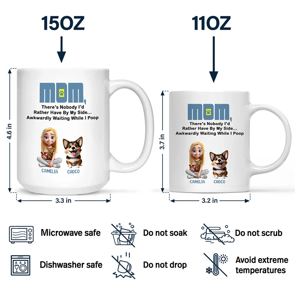 Personalized White Ceramic Mug - Custom Gift Cup