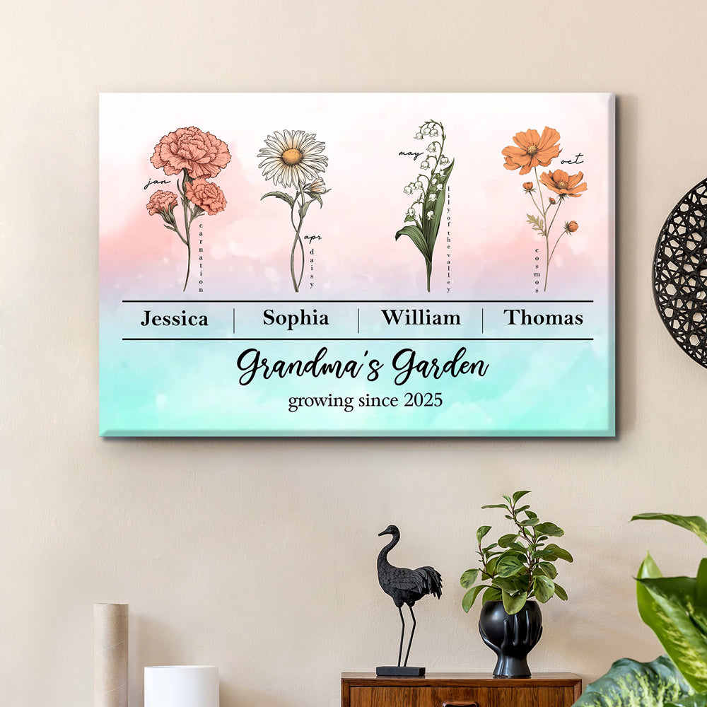 A Bond That Can't Be Broken, Custom Family Poster, Perfect Gift for Moms, Grandmothers, and Families