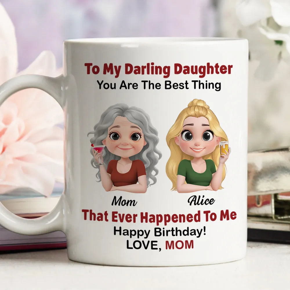 Personalized Mother's Day Mug – The Best Thing That Ever Happened to Me – Personalized Gift for Mother's Day & Birthday