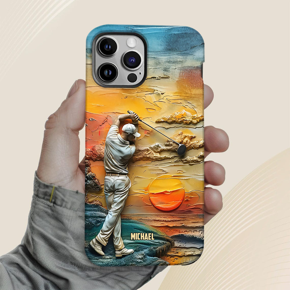 Golf Is My Life - Personalized Golf Full Print Phone Case