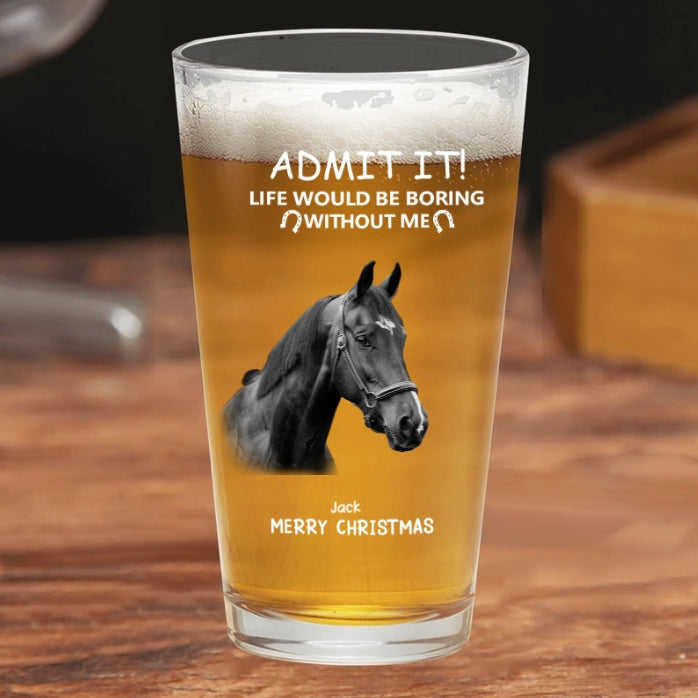 Custom Horse-Themed Mug & Whiskey Cup - The Perfect Holiday Gift