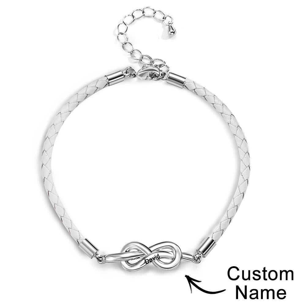 Any Names - Personalized Roped Couple Bracelet