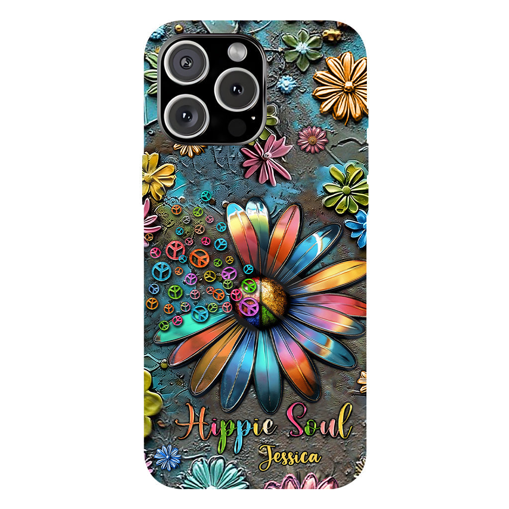 Hippie Soul - Personalized Hippie Full Print Phone Case