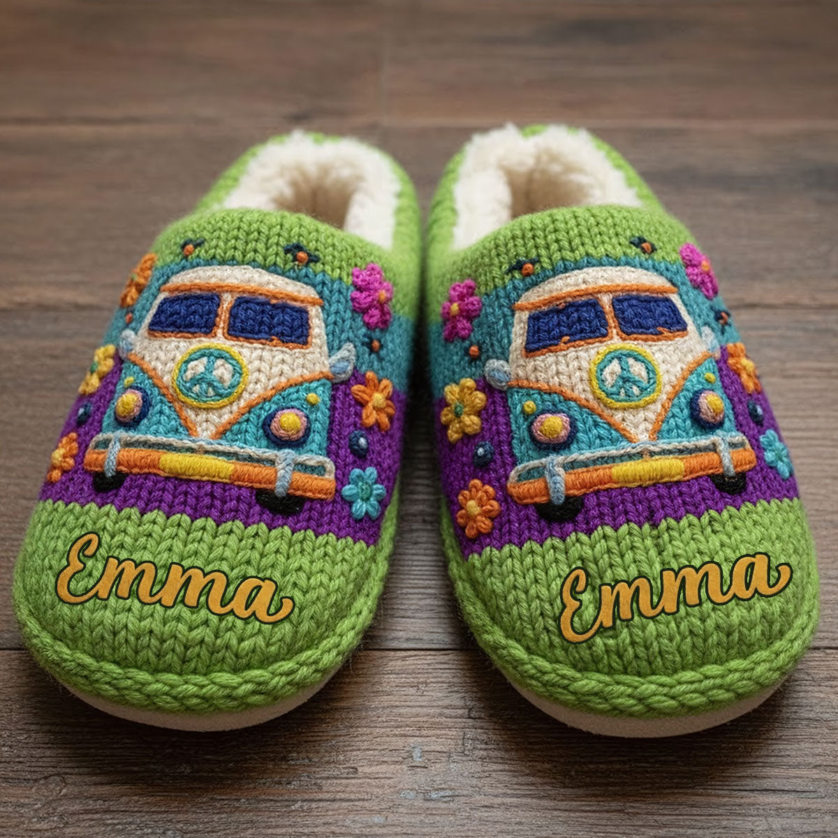 Hippie Souls - Personalized Hippie Slippers