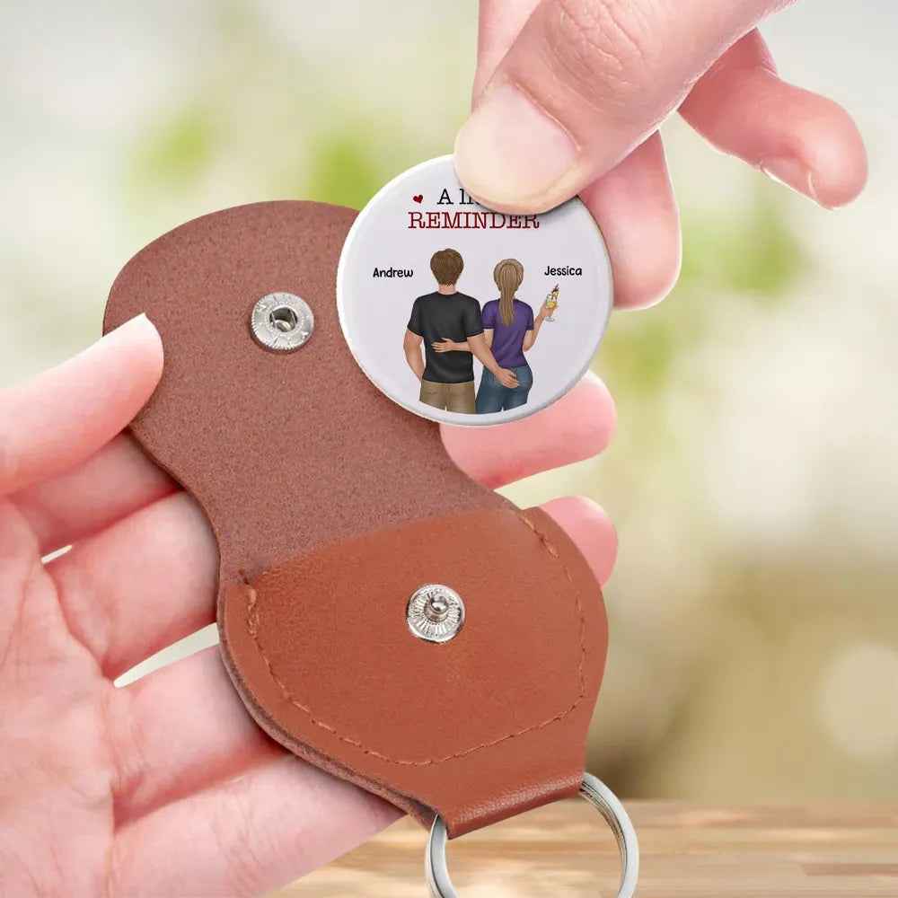 Personalized Pocket Hug Keepsake Token, Drive Safe Reminder for Him, Funny Love Gift for Boyfriend or Husband
