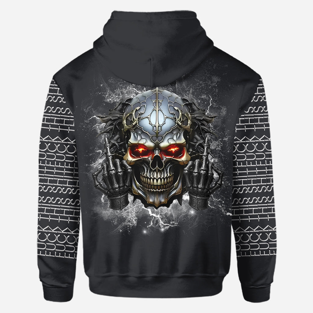 F*ck This Sh*t - Personalized Skull All Over Shirt