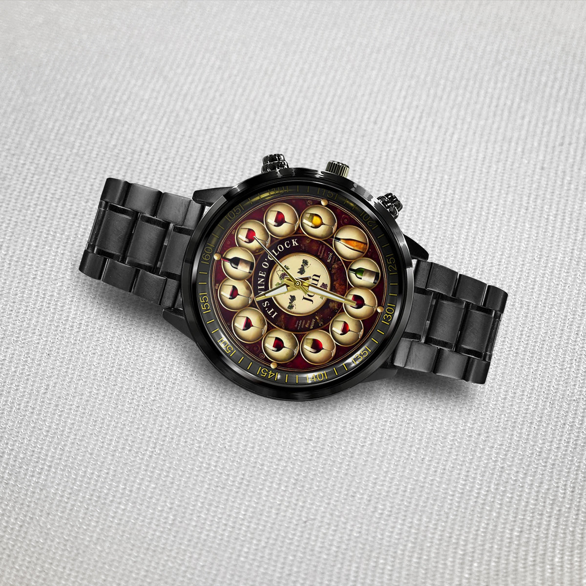 It's Wine O'clock - Personalized Wine Hand Watch