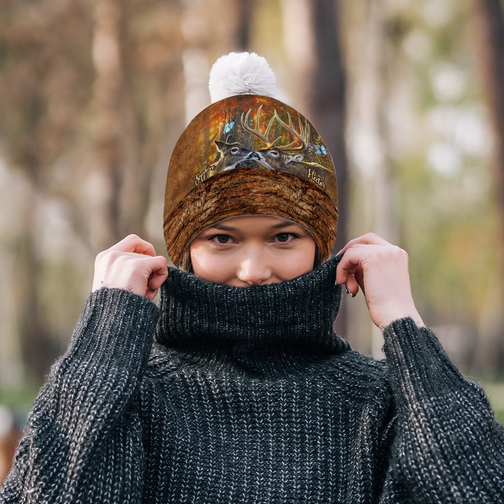 Hunting Couple It's You & Me - Personalized Hunting Beanie Hat