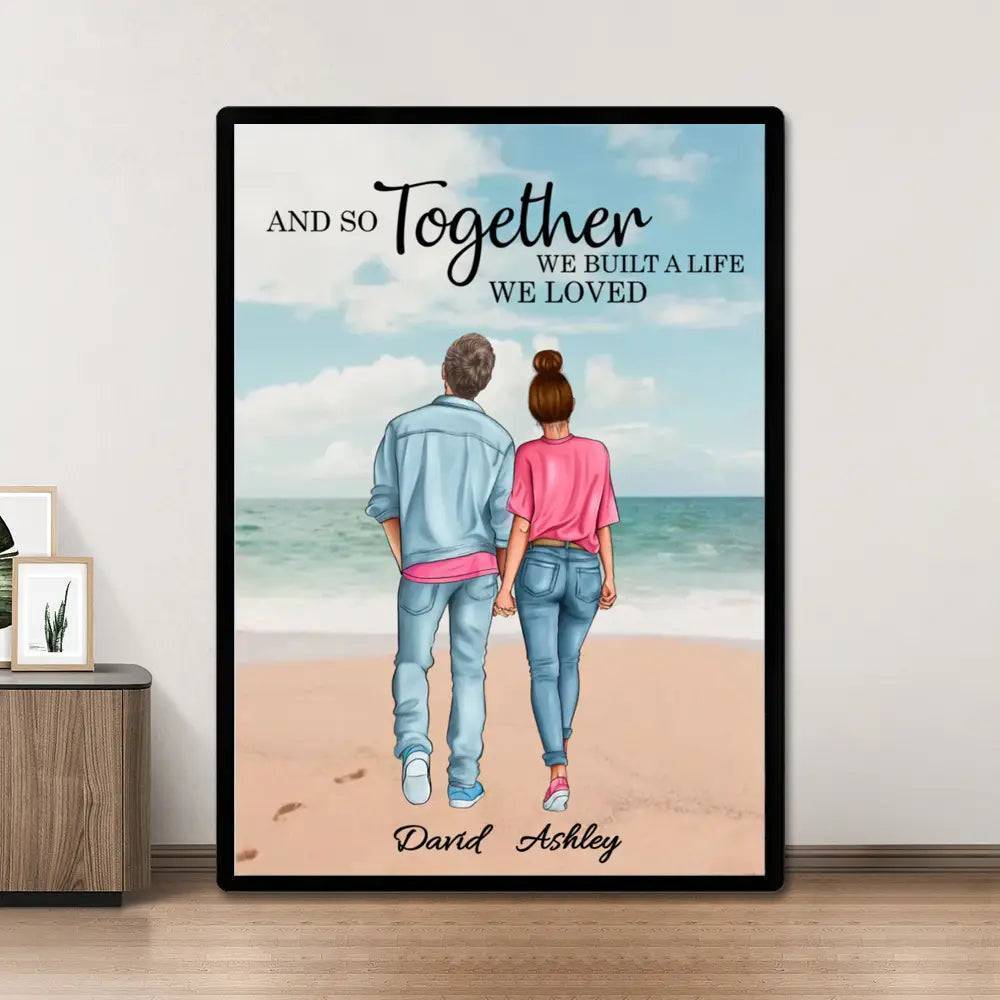 Together We Conquer - 'You & Me, We Got This' Personalized Poster or Canvas for Couples