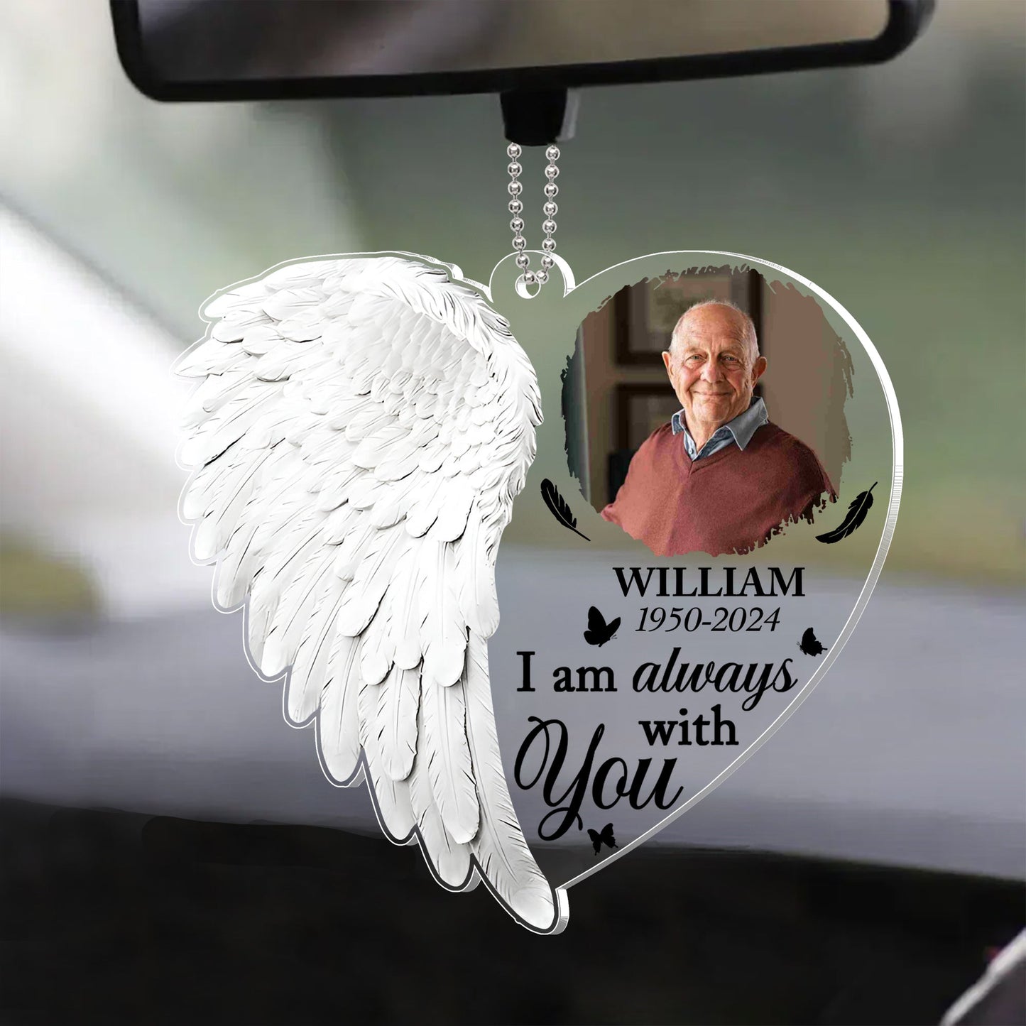 Eternal Remembrance - Personalized Acrylic Ornament, A Special Gift for Loved Ones
