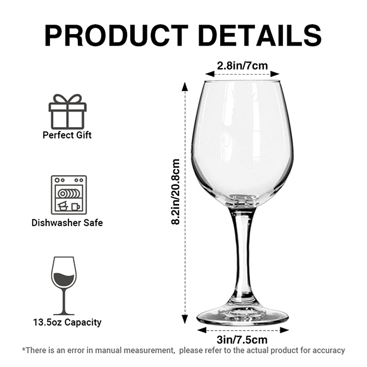 Alphabet Initial For Wine Lovers - Personalized Wine Wine Glass With Long Stem