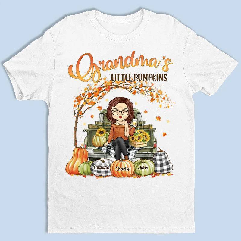 Fall Season Gift for Grandma Personalized T-shirt Sweatshirt Hoodie