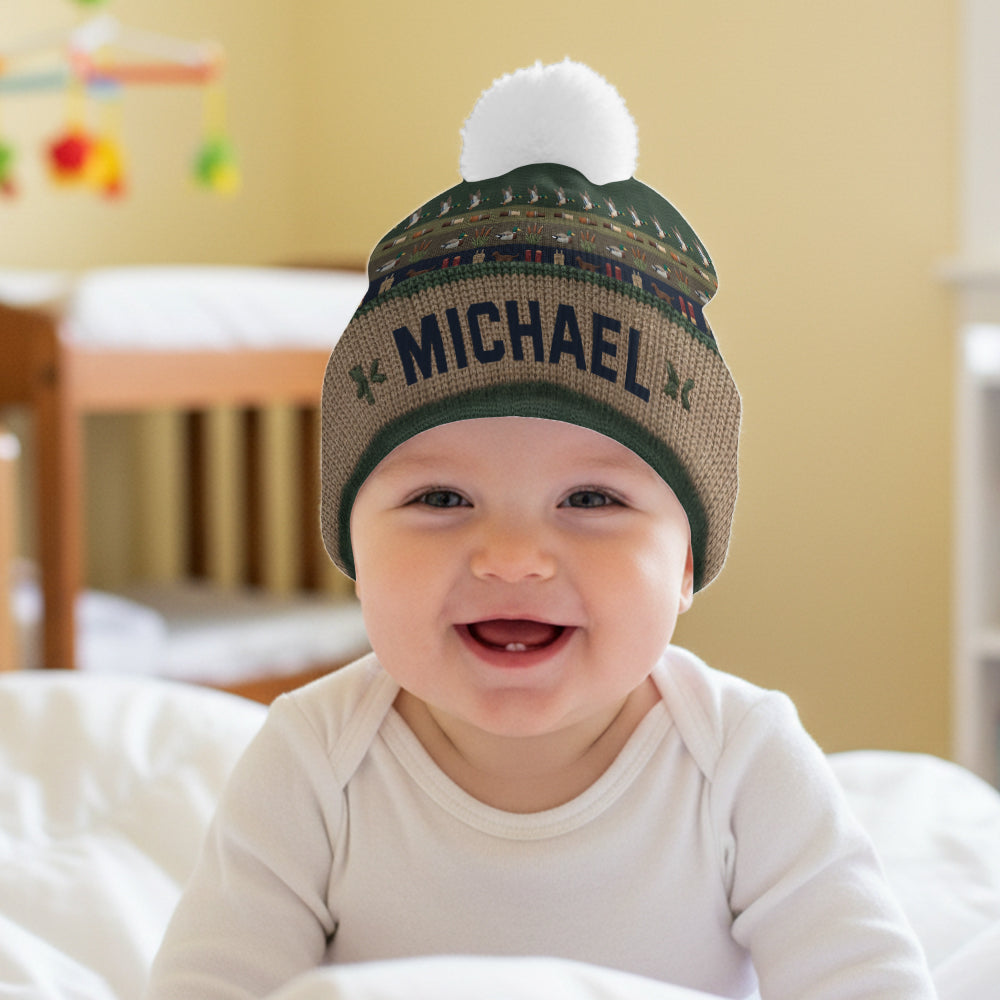 Duck Hunting Season - Personalized Hunting Beanie Hat