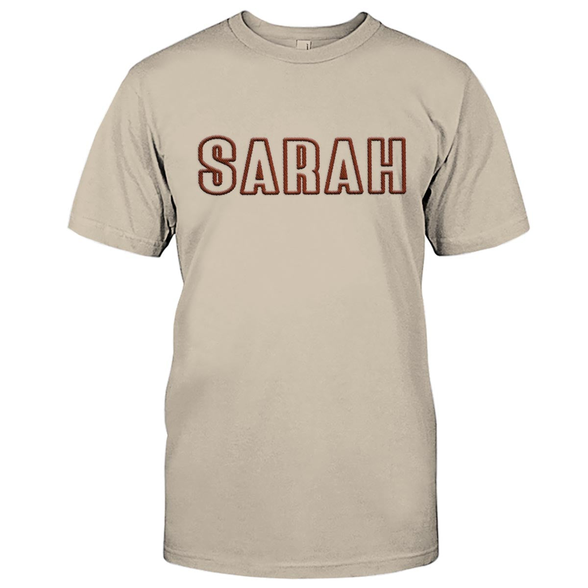 Custom Name - Personalized Daughter Embroidered T-shirt