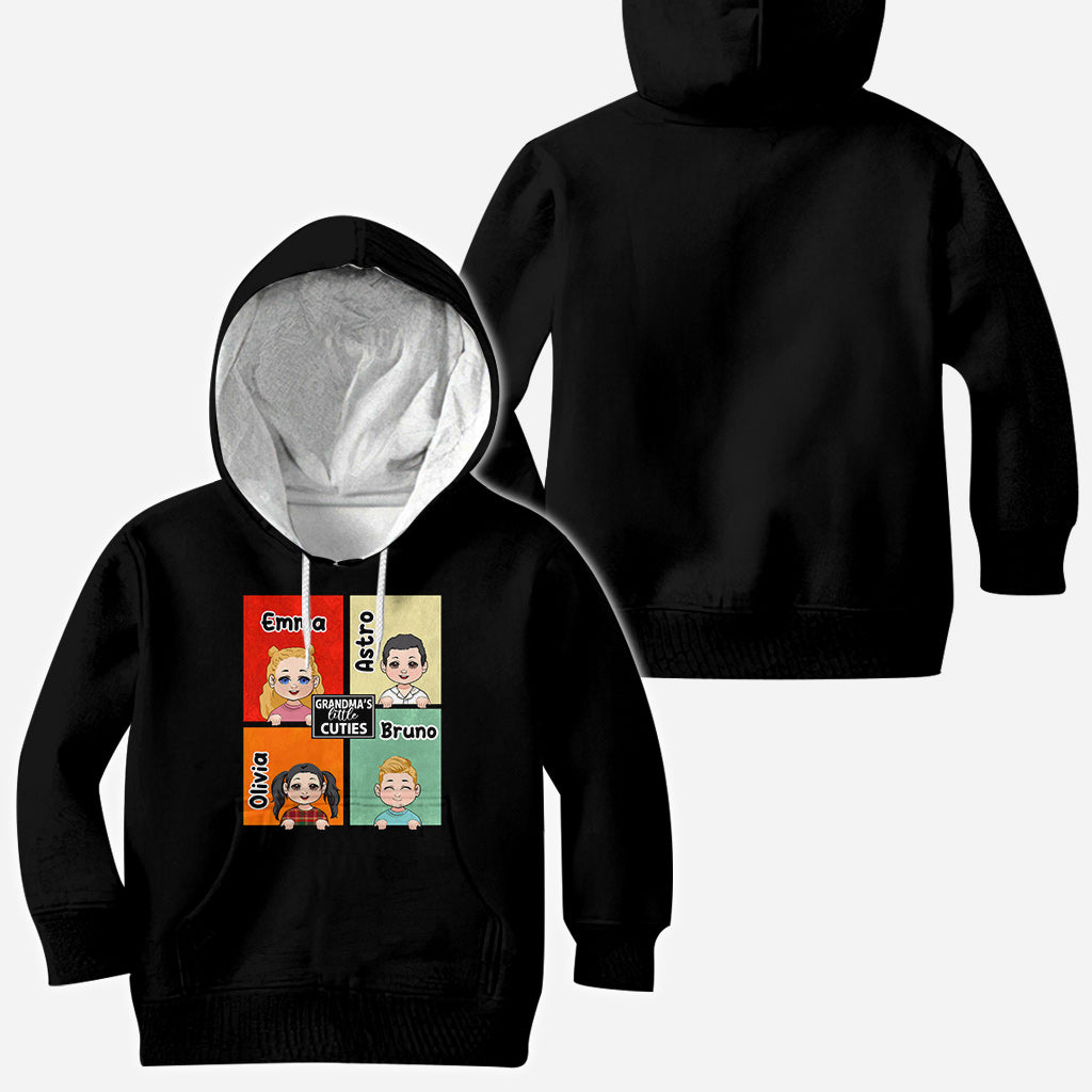 Grandma’s Little cuties - Gift for grandma, aunt - Personalized All Over Shirt