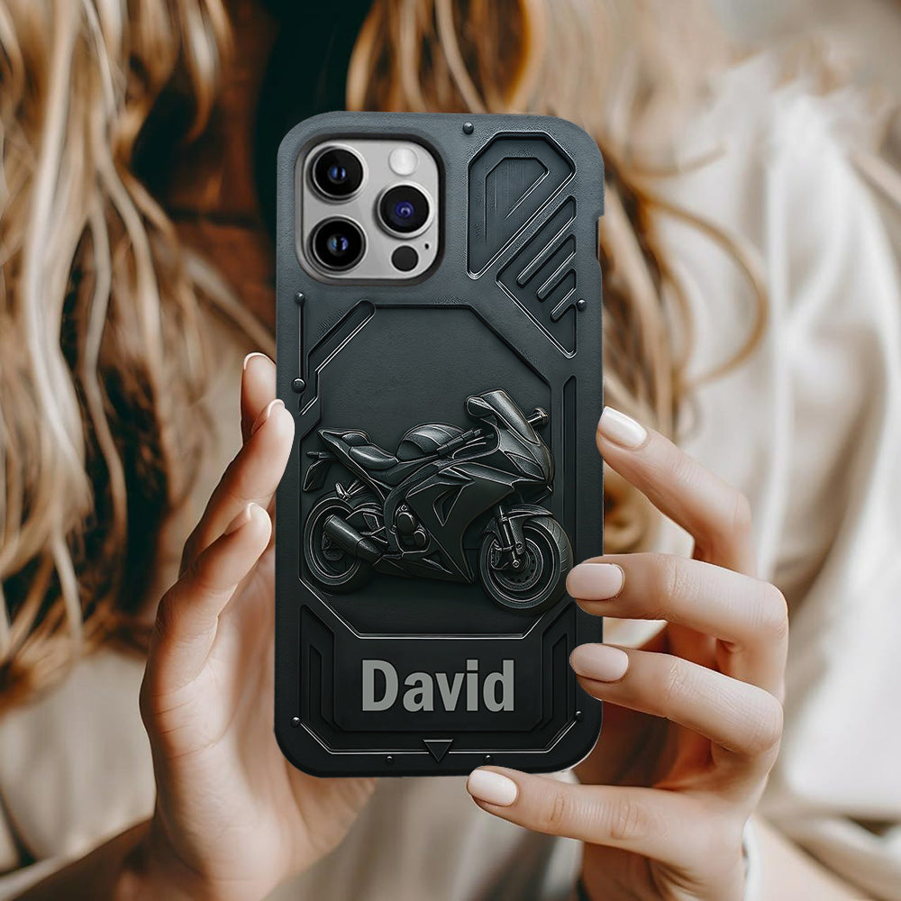Cool Cruiser / Sportbike - Personalized Biker Full Print Phone Case