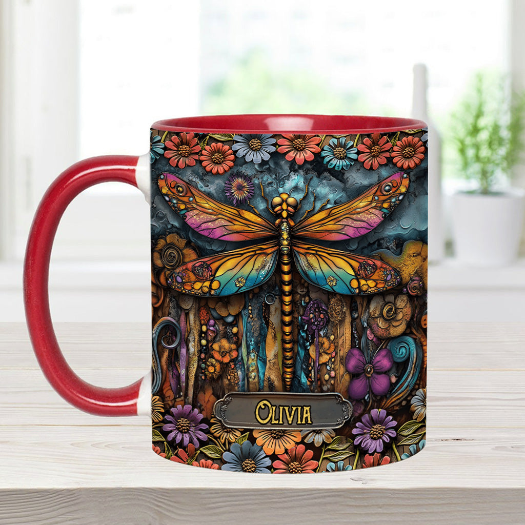 Green Lady - Personalized Gardening Accent Mug
