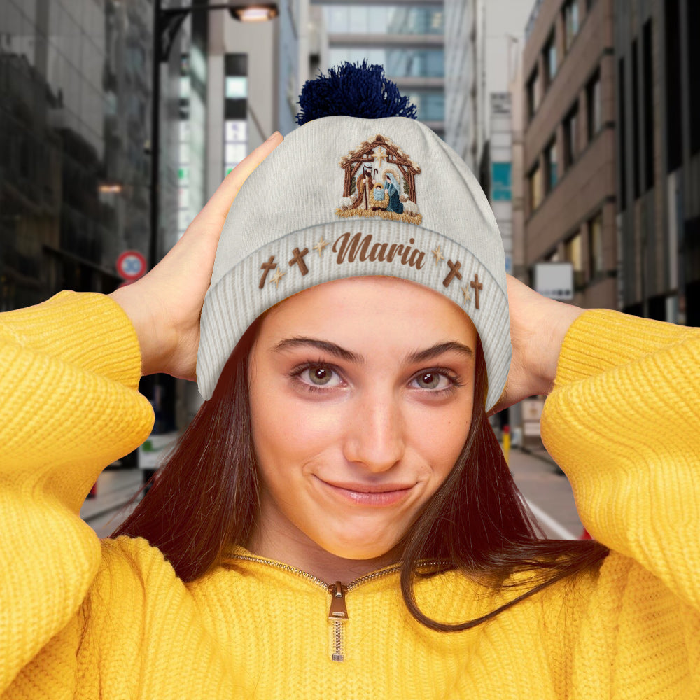 Believe - Personalized Christian Beanie Hat