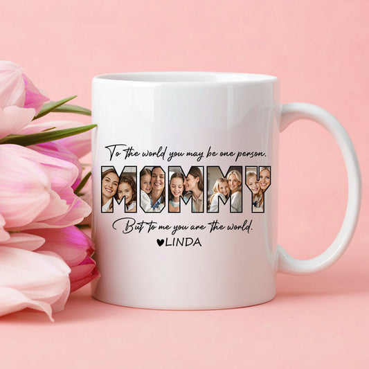 Customized Mother's Day Photo Mug – Personalized Ceramic Cup