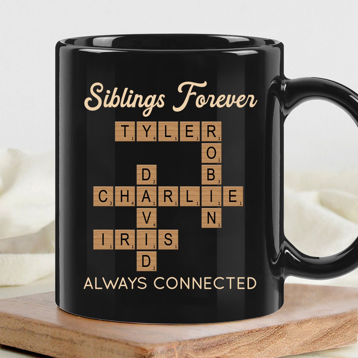 Personalized Mug for Your Awesome Sibling! Full of Affection, a Perfect Gift Choice