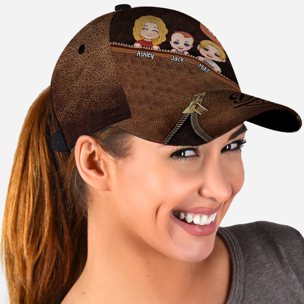 Best Dad Ever - Personalized Father Classic Cap
