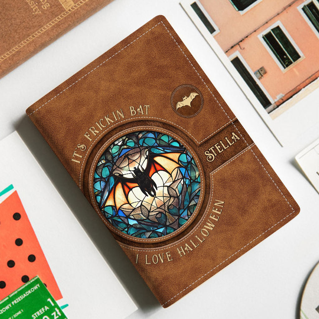 It's Frickin' Bat I Love Halloween - Personalized Witch Passport Holder