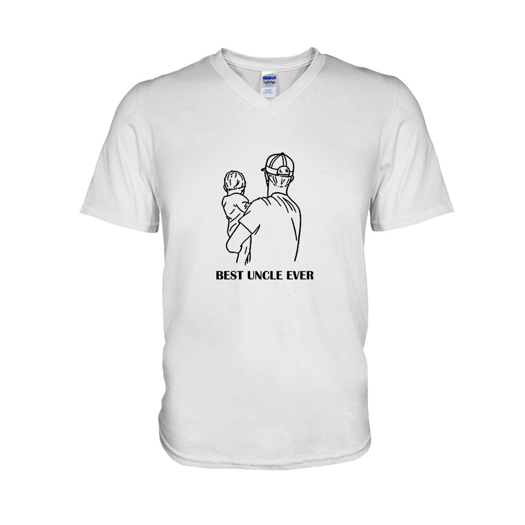 Best Uncle Ever - Gift for uncle - Personalized T-shirt And Hoodie