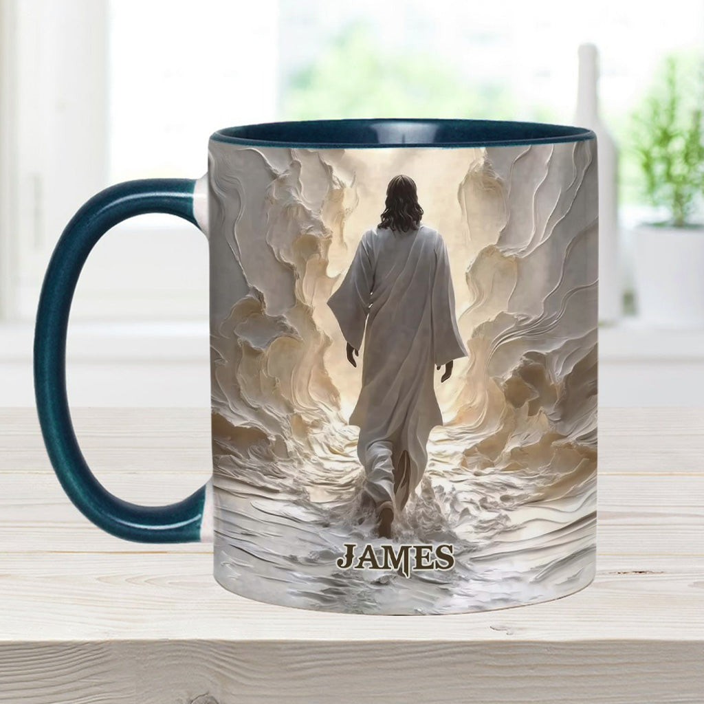 God Is Good All The Time - Personalized Christian Accent Mug