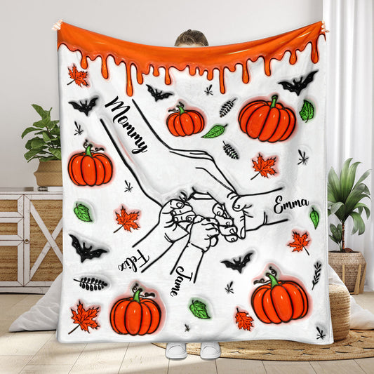 Halloween Mama/ Mimi/ Grandma... - Personalized Mother Blanket