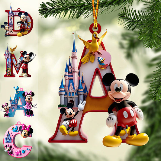 Magic Christmas - Personalized Mouse Transparent Ornament