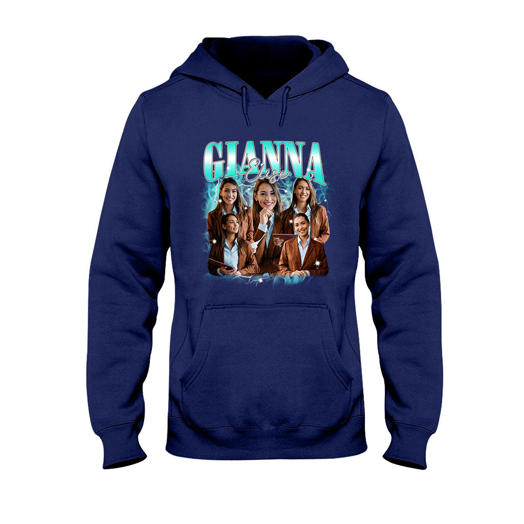 Custom Text And Photos - gift for anyone - Personalized T-shirt And Hoodie