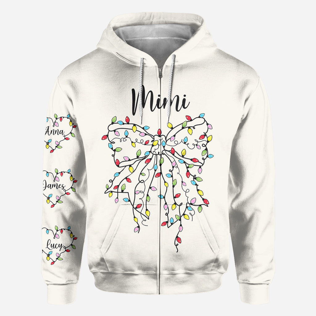 Grandma Christmas - Personalized Grandma All Over Shirt