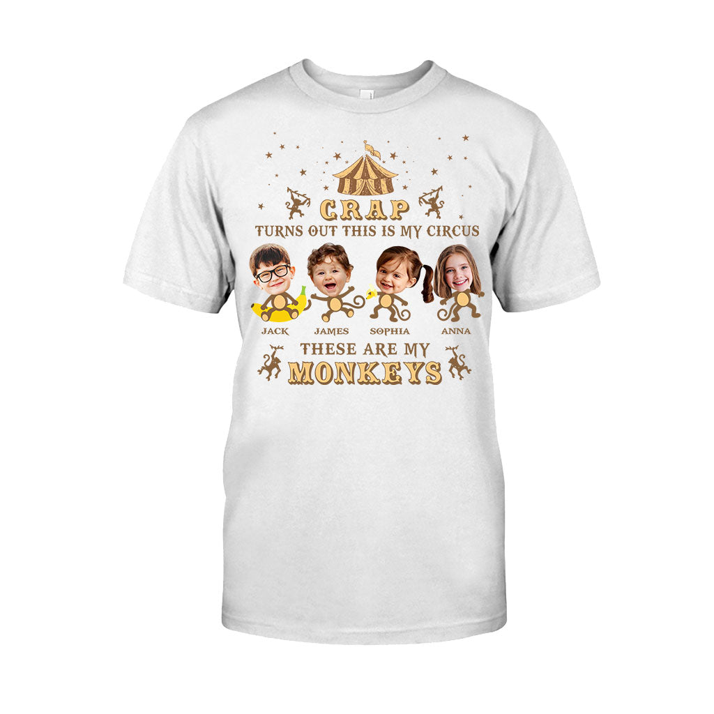 This Is My Circus These Are My Monkeys - Personalized Mother T-shirt And Hoodie