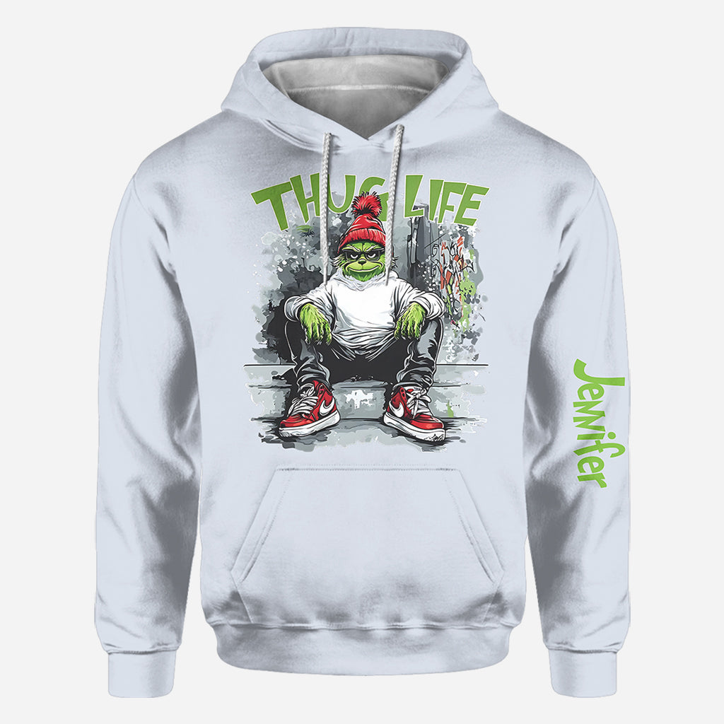 Merry Grinchmas - Personalized Stole Christmas All Over Shirt