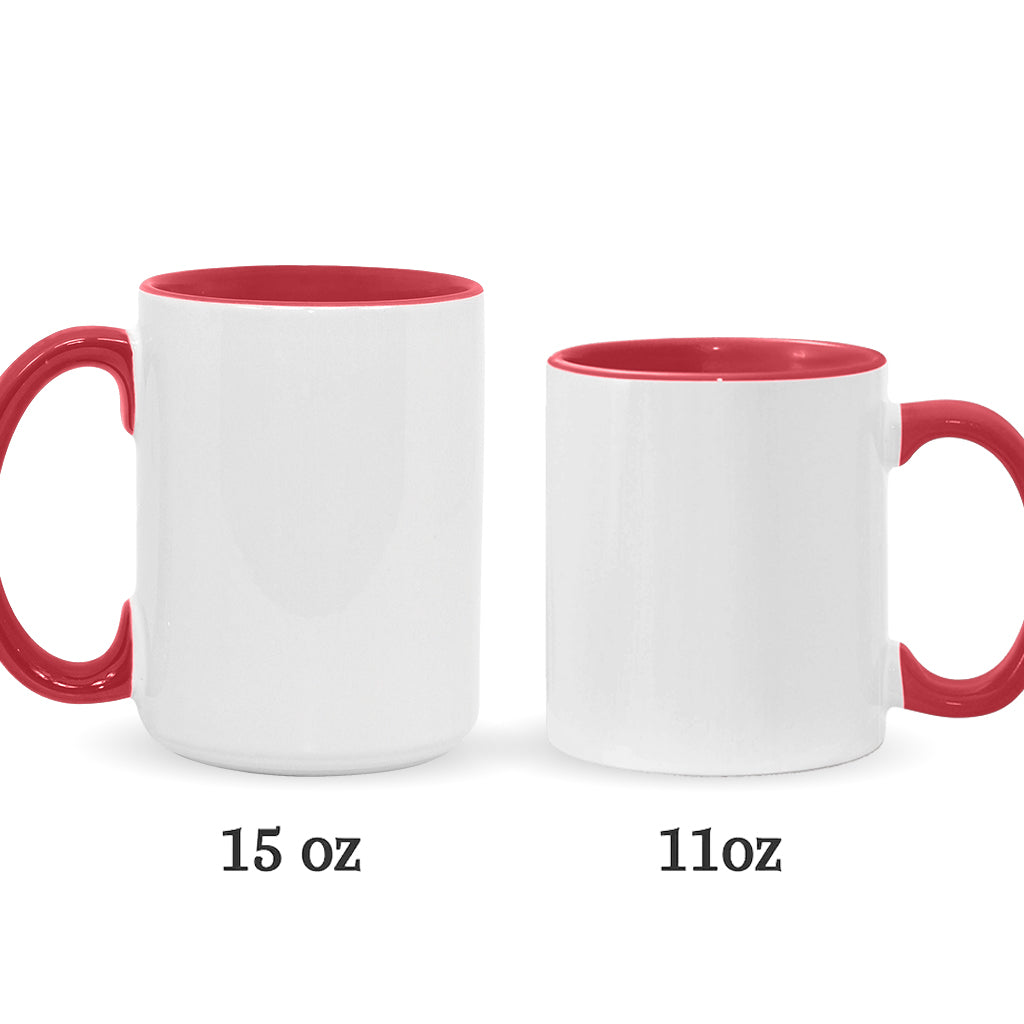 Holding Mom's Hand - Personalized Mother Accent Mug