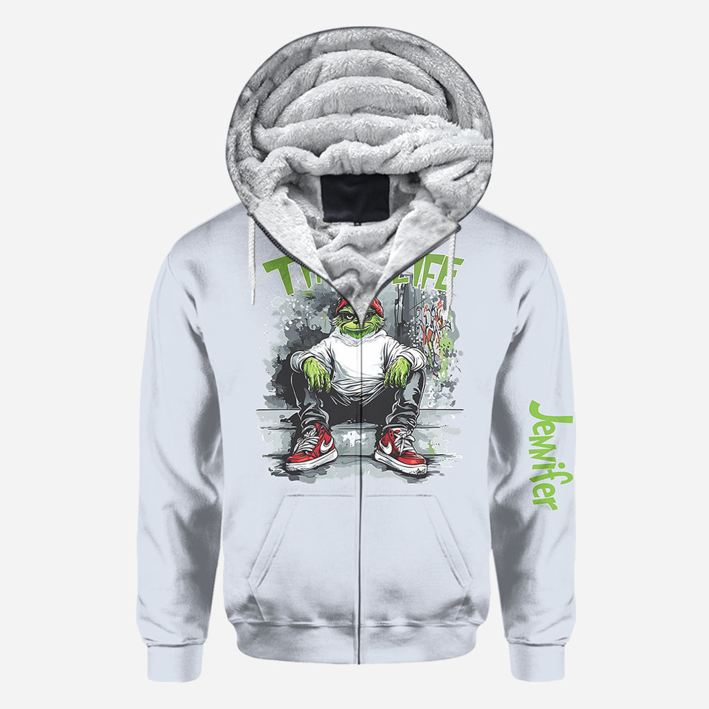 Merry Grinchmas - Personalized Stole Christmas All Over Shirt