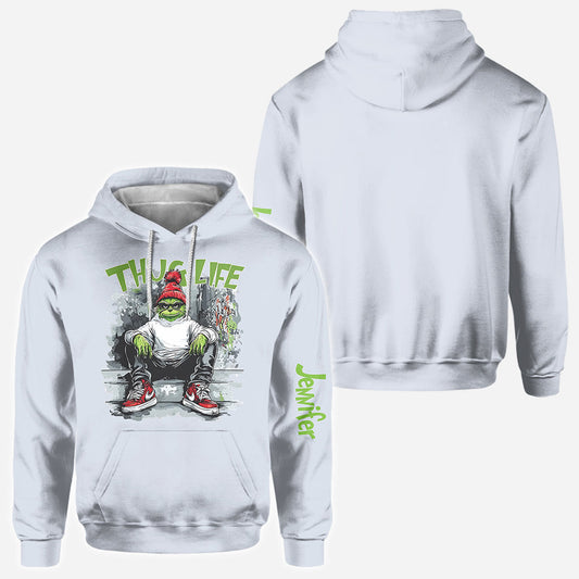 Merry Grinchmas - Personalized Stole Christmas All Over Shirt